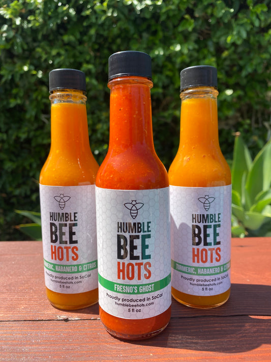 Humble Bee Hots Fresno's Ghost hot sauce